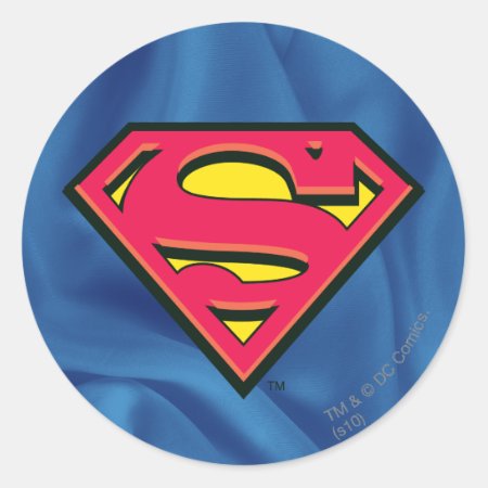 Superman S-shield | Classic Logo Classic Round Sticker