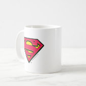 Superman S-Shield | Classic Logo Coffee Mug (Front Left)