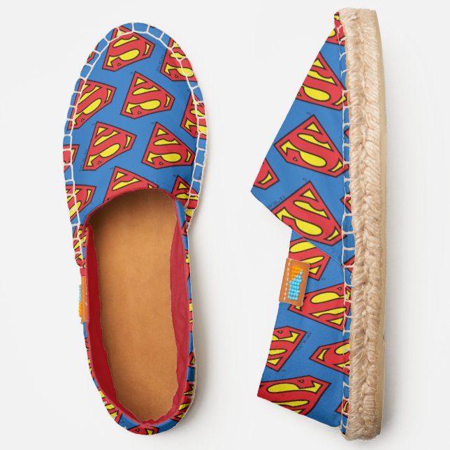 Superman S-Shield | Classic Logo Espadrilles (Side)