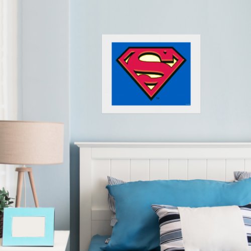 Superman S_Shield  Classic Logo Foil Prints