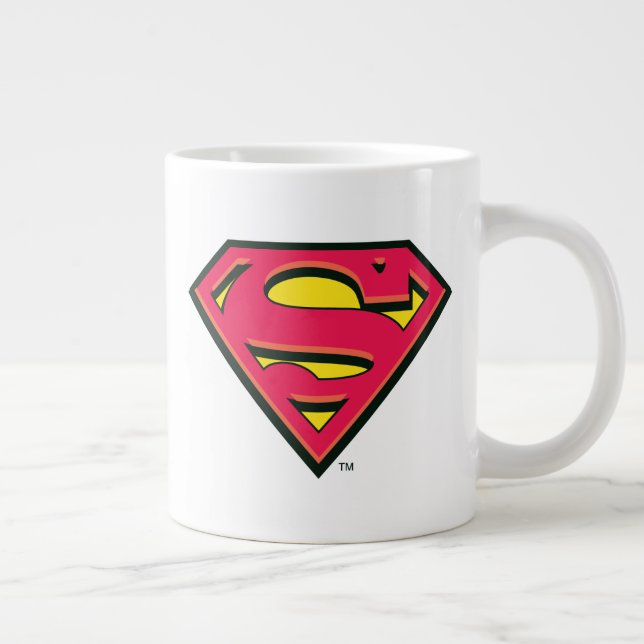 Superman S-Shield | Classic Logo Giant Coffee Mug (Right)