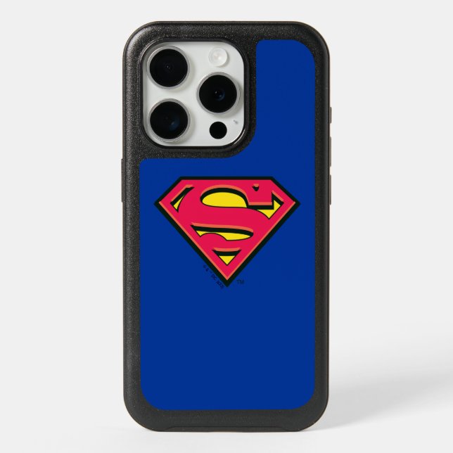 Superman S-Shield | Classic Logo iPhone 15 Pro Case (Back)