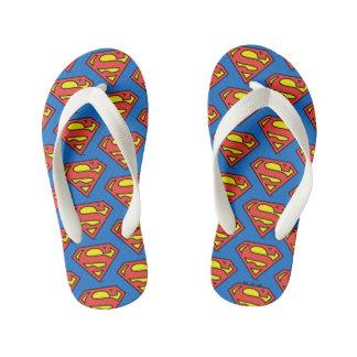 Superman S-Shield | Classic Logo Kid's Flip Flops