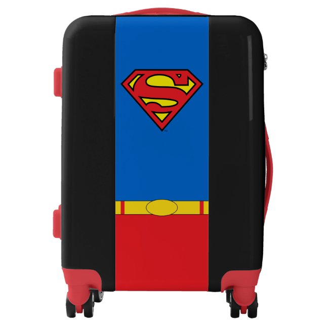 Superman S-Shield | Classic Logo Luggage (Front)
