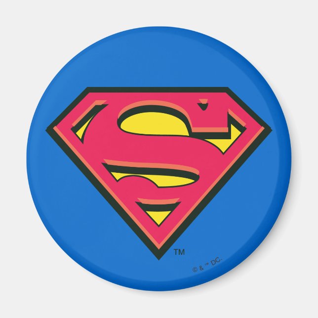 Superman S-Shield | Classic Logo Magnet (Front)