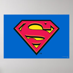 Superman S-Shield | Classic Logo Poster