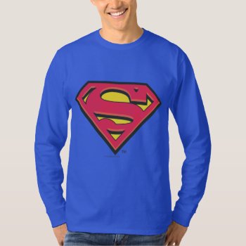 Superman S-shield | Classic Logo T-shirt by superman at Zazzle