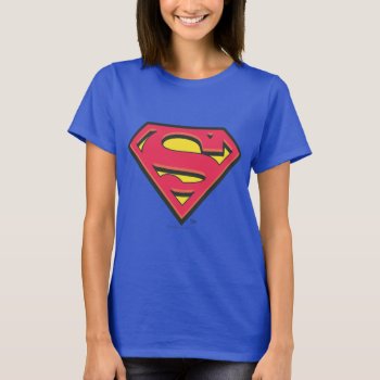 Superman S-shield | Classic Logo T-shirt by superman at Zazzle