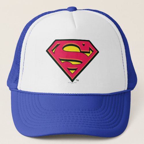 Superman S_Shield  Classic Logo Trucker Hat
