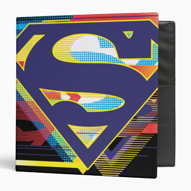 Superman S-Shield | Colorful Logo Binder (Front/Inside)