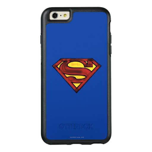 Superman S-Shield | Darkened Red Logo OtterBox iPhone 6/6s Plus Case