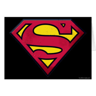 Superman S-Shield   Dirt Logo Cards
