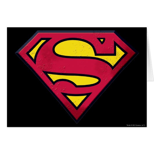 Superman S-Shield | Dirt Logo Cards (Front Horizontal)