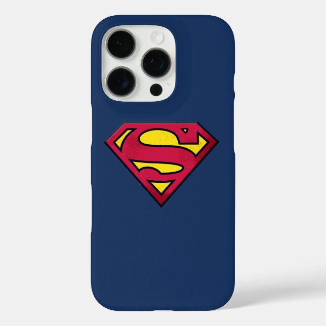 Superman S-Shield | Dirt Logo Case-Mate iPhone Case (Back)