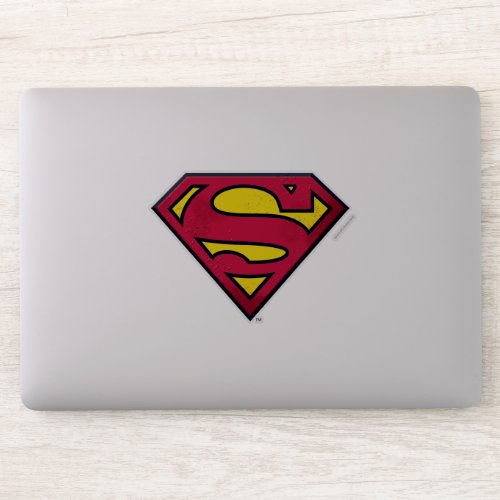 Superman S_Shield  Dirt Logo Sticker