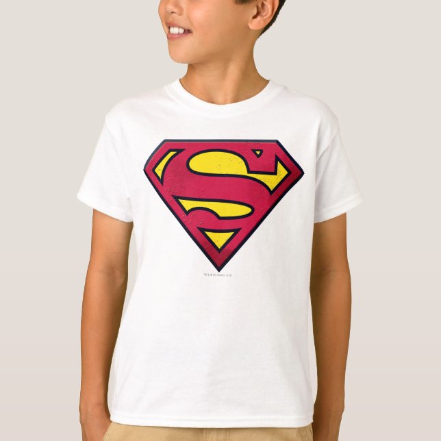Superman S-Shield | Dirt Logo T-Shirt (Front)