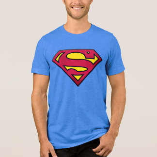 Superman S-Shield | Dirt Logo Tri-Blend Shirt