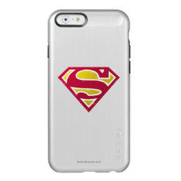 Superman S-Shield | Distressed Dots Logo Incipio Feather Shine iPhone 6 Case