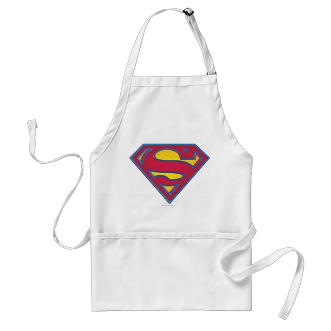 Superman S-Shield | Dot Logo Adult Apron (Front)