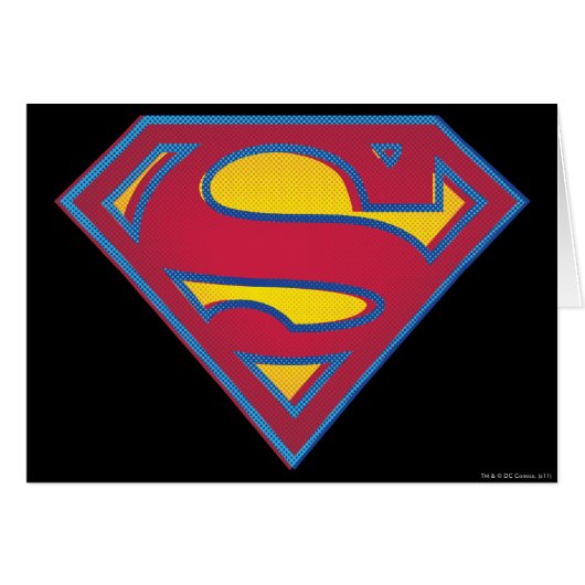 Superman S-Shield | Dot Logo Cards (Front Horizontal)