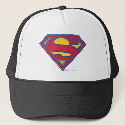 Superman S_Shield  Dot Logo Trucker Hat