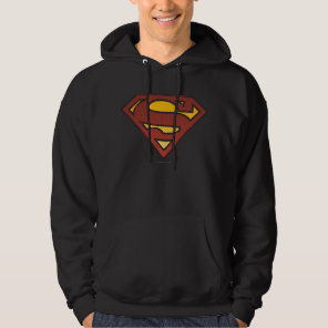 Superman S-Shield | Faded Dots Logo Hoodie