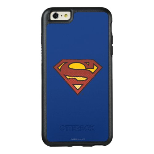 Superman S_Shield  Faded Dots Logo OtterBox iPhone 66s Plus Case