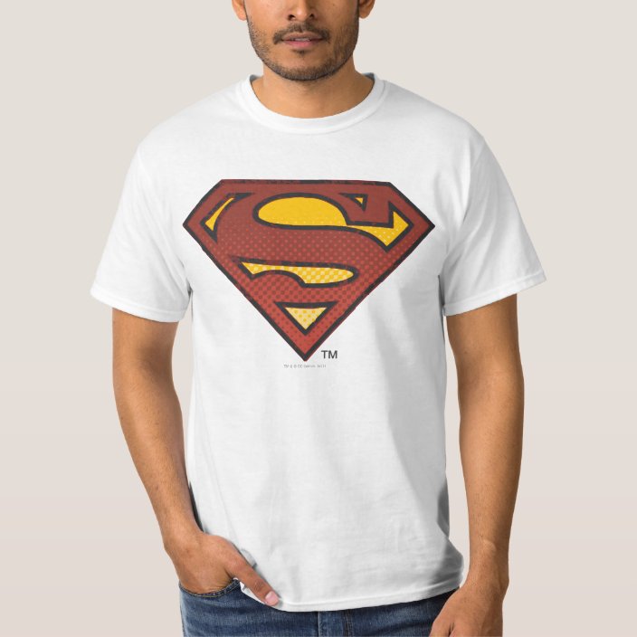 faded superman t shirt