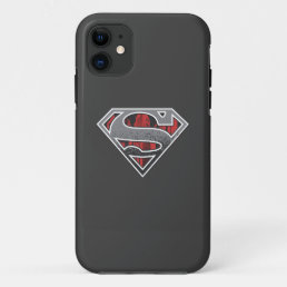 Superman S-Shield | Grey and Red City Logo iPhone 11 Case