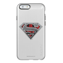 Superman S-Shield | Grey and Red City Logo Incipio Feather Shine iPhone 6 Case