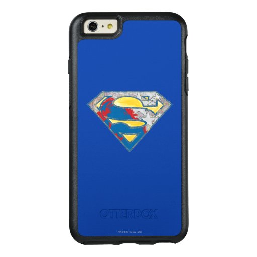 Superman S-Shield | Grey Yellow Red Black Mix Logo OtterBox iPhone 6/6s Plus Case