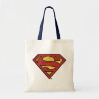Superman S-Shield | Grunge Black Outline Logo