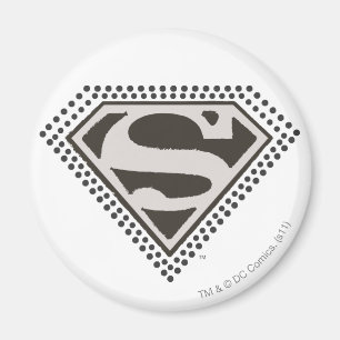 Superman S-Shield   It's Showtime! Logo Magnet