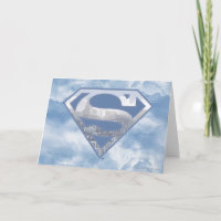 Superman S-Shield | Light Blue City Logo Card