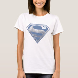 Superman S-Shield | Light Blue City Logo T-Shirt