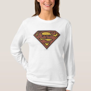 Superman S-shield | Newspaper Logo T-shirt by superman at Zazzle