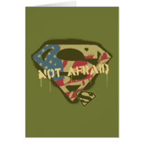 Superman S-Shield | Not Afraid Logo