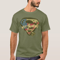 Superman S-Shield | Not Afraid Logo T-Shirt