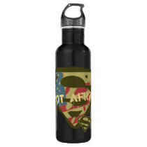 Superman S-Shield | Not Afraid Logo Water Bottle