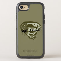 Superman S-Shield | Not Afraid - US Camo Logo OtterBox Symmetry iPhone SE/8/7 Case