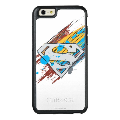 Superman S-Shield | Paint Streaks Logo OtterBox iPhone 6/6s Plus Case