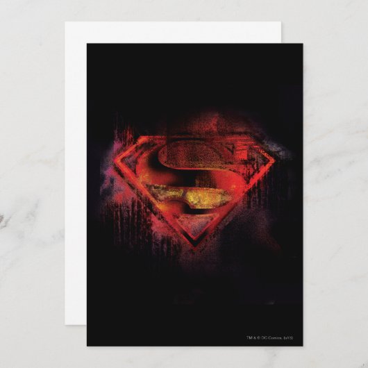 Superman S-Shield | Painted Logo (Front/Back)