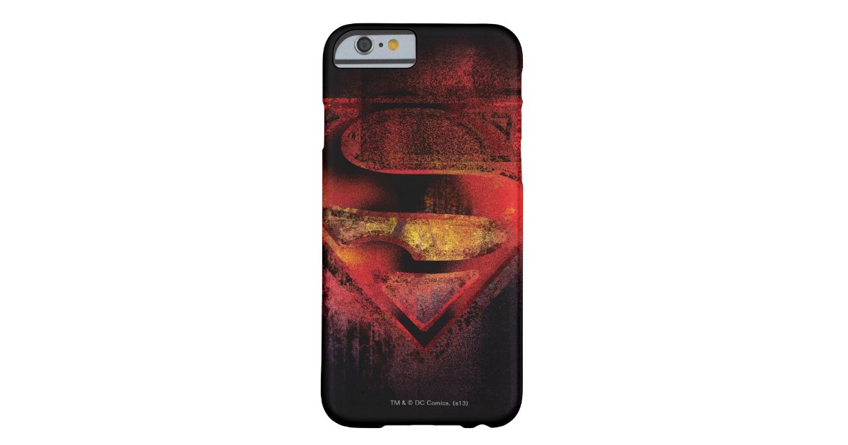Superman SShield Painted Logo CaseMate iPhone Case