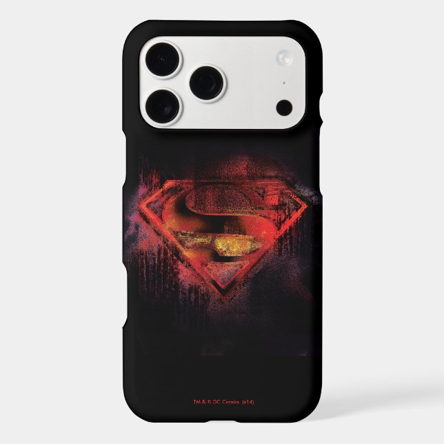 Superman S-Shield | Painted Logo Case-Mate iPhone Case (Back)