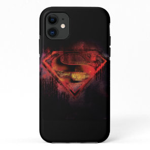 Superman S-Shield | Painted Logo iPhone 11 Case