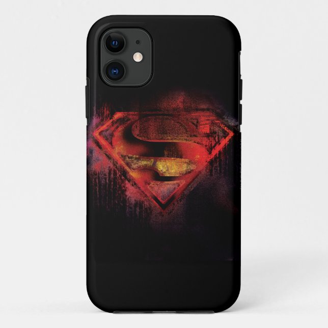 Superman S-Shield | Painted Logo Case-Mate iPhone Case (Back)