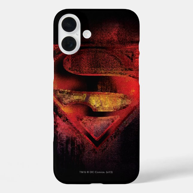 Superman S-Shield | Painted Logo Case-Mate iPhone Case (Back)