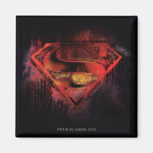 Superman S-Shield   Painted Logo Magnet