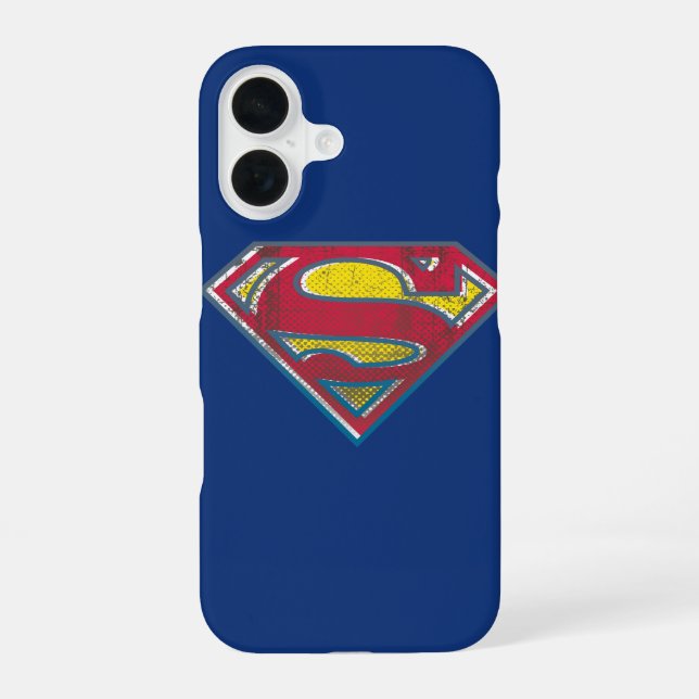 Superman S-Shield | Printed Logo Iphone Case (Back)