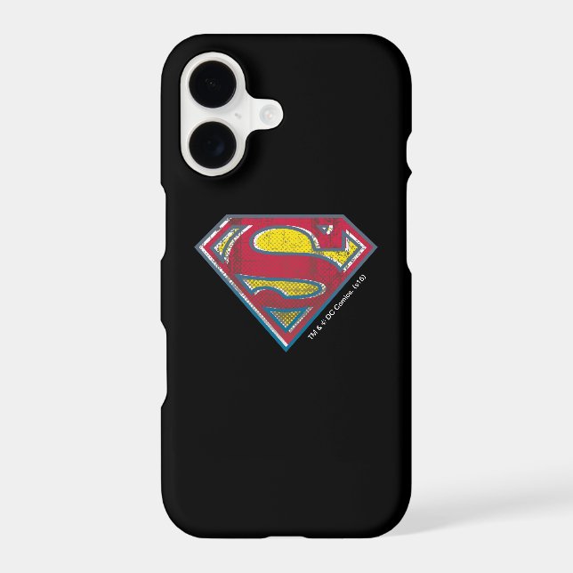 Superman S-Shield | Printed Logo Iphone Case (Back)